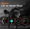 SACOSDING Smart Watch Men Outdoor Sports GPS Positioning Flashlight Altitude Air Pressure BT Calling Health Monitoring Smartwatch