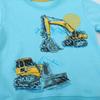 European & American Spring Excavator Sweatshirt for Boys - Round Neck Pullover