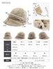 Faux Fur Amy Newsboy Cap with Large Long and Wide Light UV Adjustable Perfect for Fall and Winter Loo&c Women's 2-Way Ears, Size, Brim, 100% Blocking,