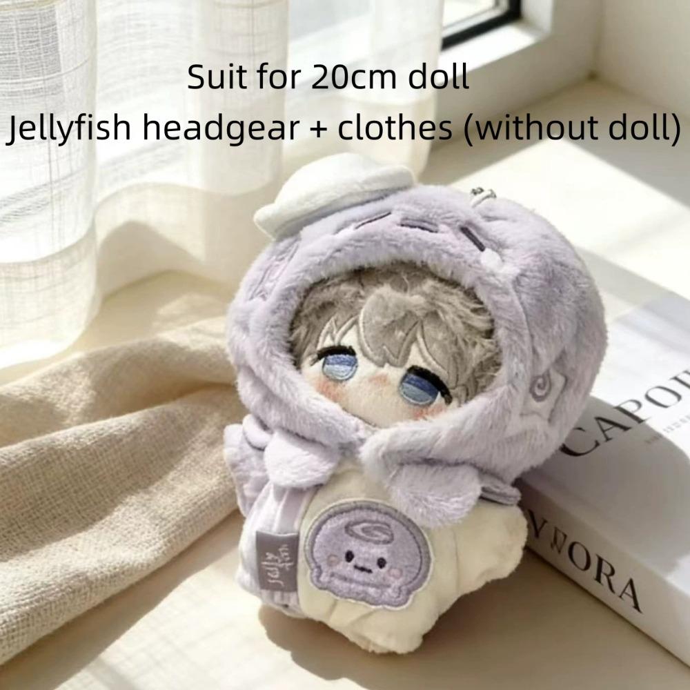Dress Up Cotton Doll Clothes Plush Doll Jellyfish Doll Outfit 10cm Doll Clothes Kids Children