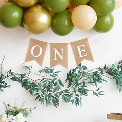 Baby Erster Geburtstag Stuhl Banner Sackleinen EINE Girlande Junge Mädchen Ein Jahr Alt Geburtstag Party Dekoration Gefälligkeiten Foto Requisiten Liefert