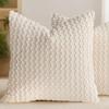Corduroy Bubble Pillow Cushion For Home Office Sofa Bed Soft Comfortable Support Neck Back Rest