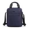 Herren-Einfarbiger Polyester-Crossbody-Rucksack – Große Kapazität, Lässiges Business-Vertikales Design