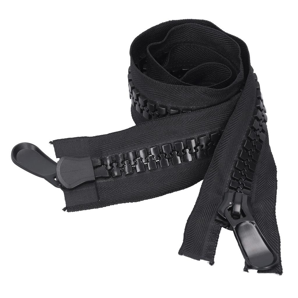 Large Plastic Zipper with Pulls Open End Tent Bag Zippers for DIY Sewing Accessories106CM