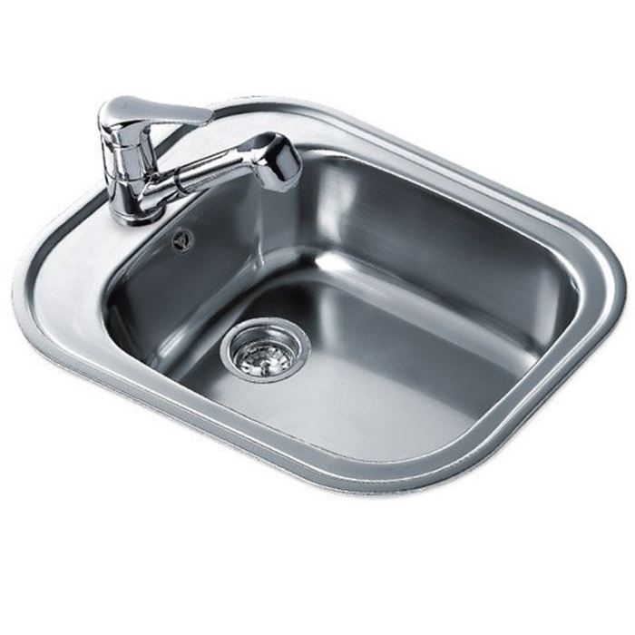 TEKA Zlewozmywak Stylo 1 komorowy Stal nierdzewna Gładka