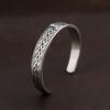 Vintage Stainless Steel Thor's Hammer Bracelet Fashion Handmade Nordic Rune Bangles for Men Women Amulet Jewelry Gifts Wholesale