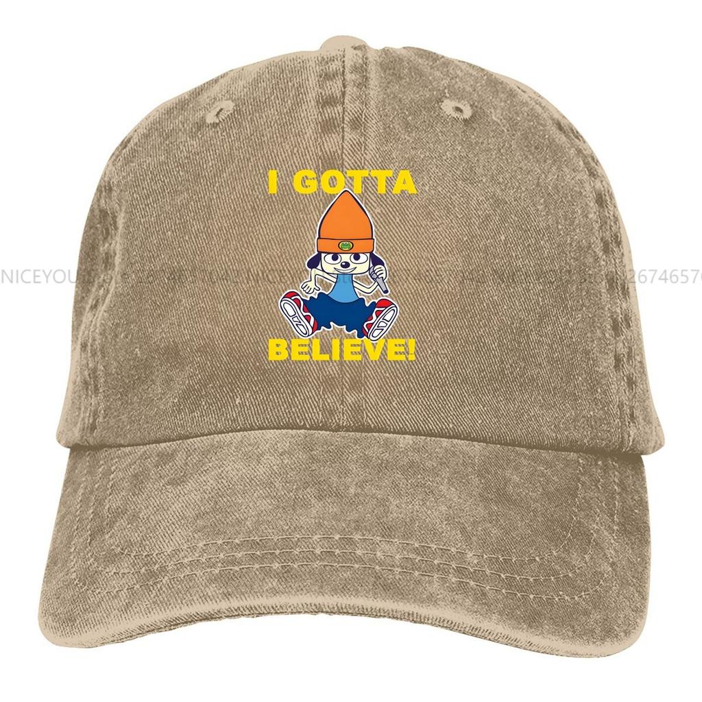 I Gotta Believe Baseball Caps Peaked Cap PaRappa The Rapper Sun Shade Hats for Men