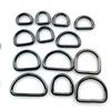 3.8mm Thick D-Ring Buckle Hardware for Bag Straps and Side Hooks