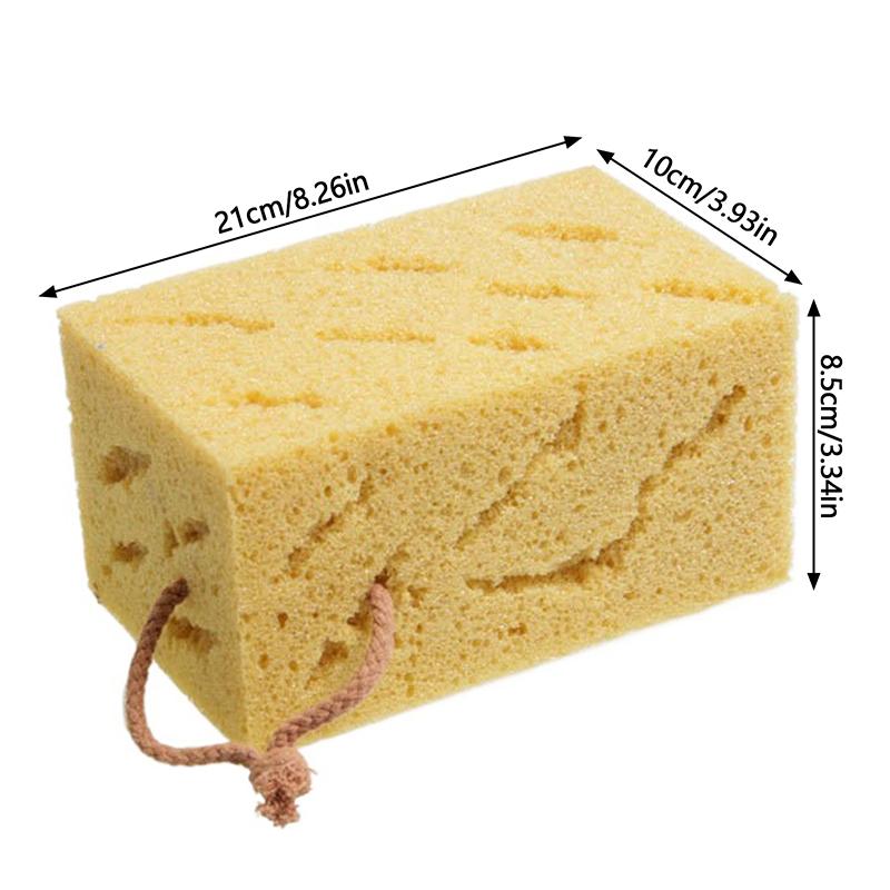 2pcsCar Wash Sponge Block Car Cleaning Supplies Large Size Honeycomb Sponge Tool