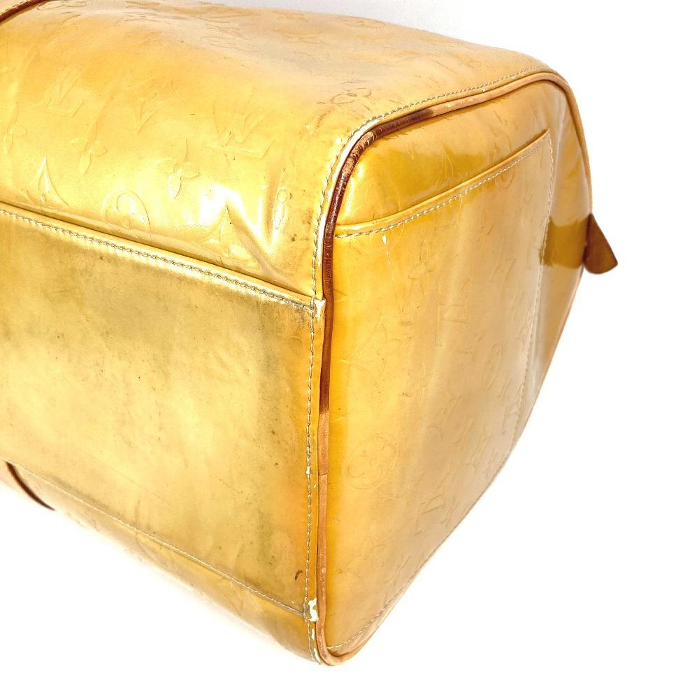 Louis Vuitton M91000 MonogramVernis Mercer Bags Travel Bag Duffle Bag Beige