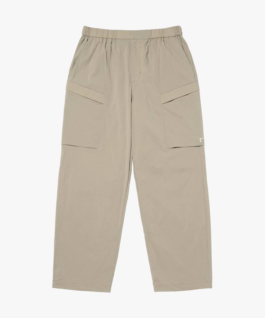 GOALSTUDIO Brush Lined Stretch Cargo Pants-Beige