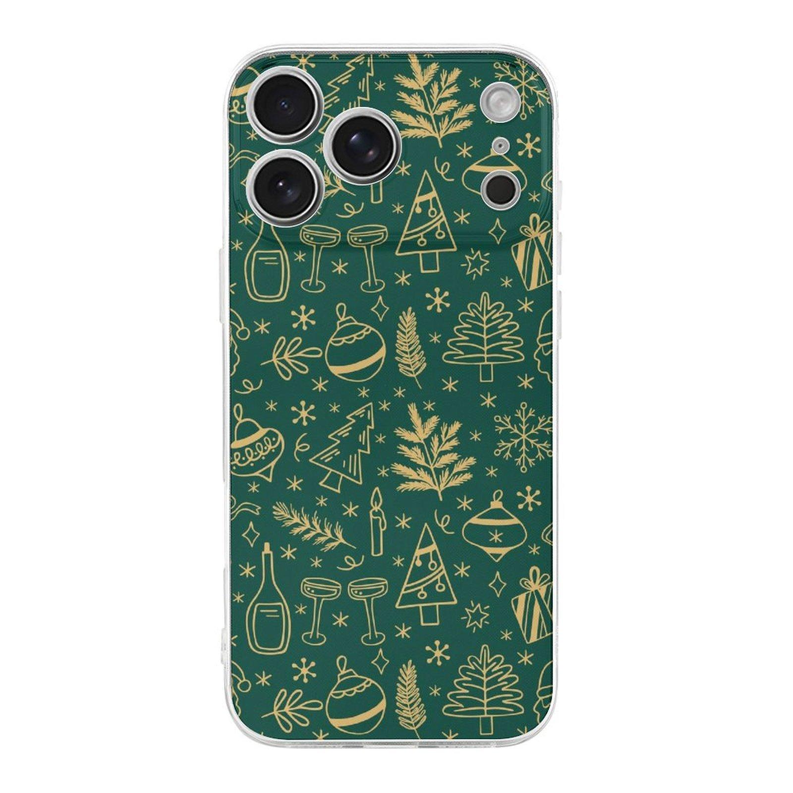 

1 Pack For Iphone 17/17Air/17Pro/17ProMax Soft TPU Protective Phone Case Offering Slim Grip, Shock Absorption And Daily Protection IPHONE-17ProMax белый