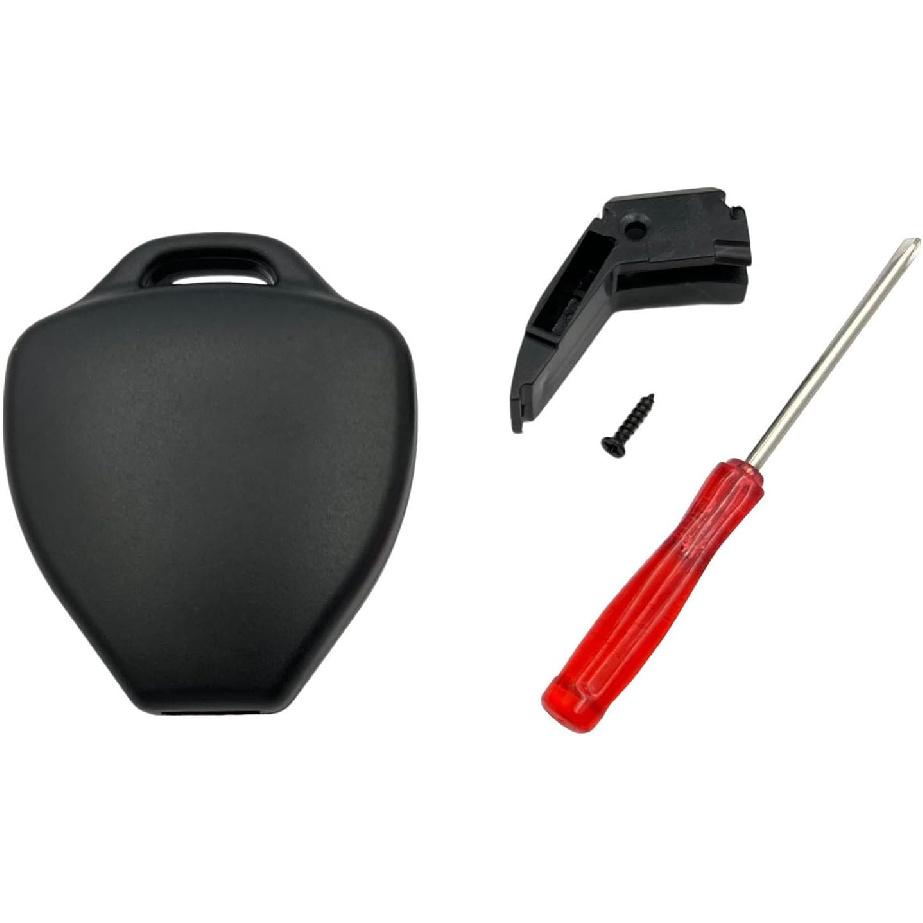 Key Fob Shell Case Replacement for 3 Button Toyota,Key Fob Cover with Screwdriver,Compatible for 2006-2018 Toyota 4Runner Corolla Matrix RAV4 Venza