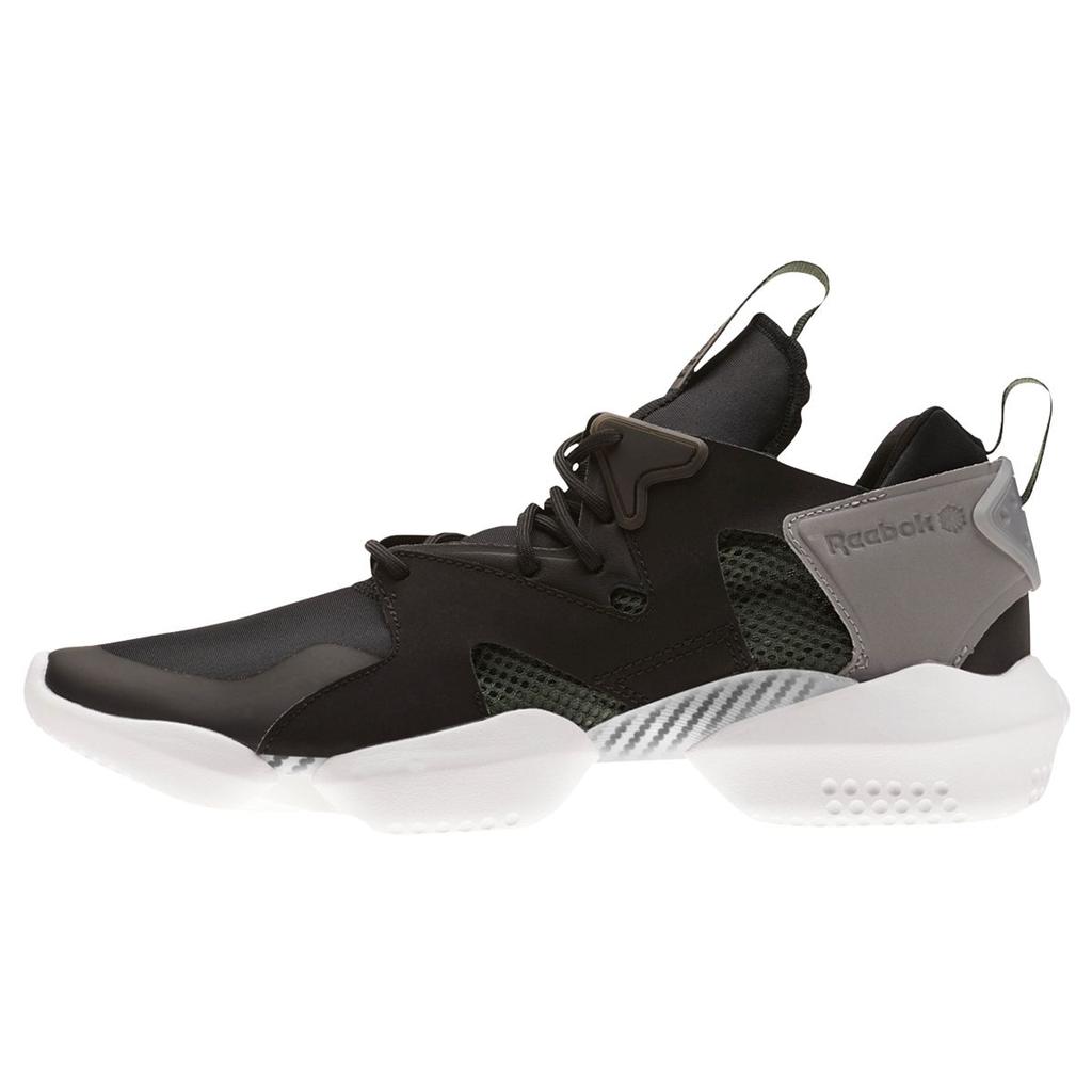 Reebok 3D Op. Low Top Running Shoes Unisex sneaker Gray Black Green CN3911