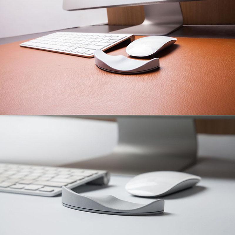 Silicone Mouse Wrist Pad Mice Wrist Rest Ergonomic Three-dimensional Surface Design Skin-friendly Smooth Wrist Support Mat