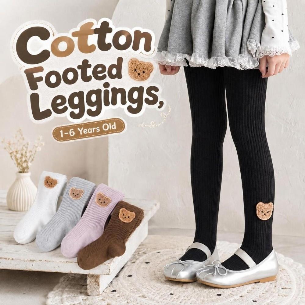 Baumwolle Baby Leggings Weiche Neugeborenen Lange Hosen Socken Mode Kleinkind Strumpfhose Mädchen 1-6 Jahre