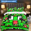 Space Un-speakable Adventure 3pcs K-pop Music Group Bedding set,Ideal for Bedroom, Dormitory,Including Duvet Cover And 2pcs Pillowcases,Fan Gifts