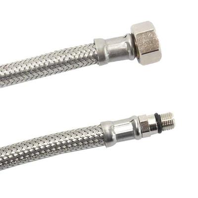 Hydraulic Flexible DN8 - KLASEBO - 300 Mm M10 - Stainless Steel - Silicone Inner Tube - DVGW Certified