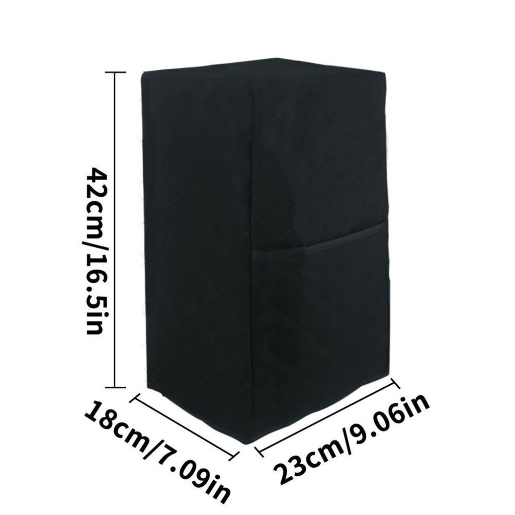 Multipurpose Blender Juicer Protective Cover With Storage Compartment Dustproof Quilted Fabric Kitchen Appliance Cover
