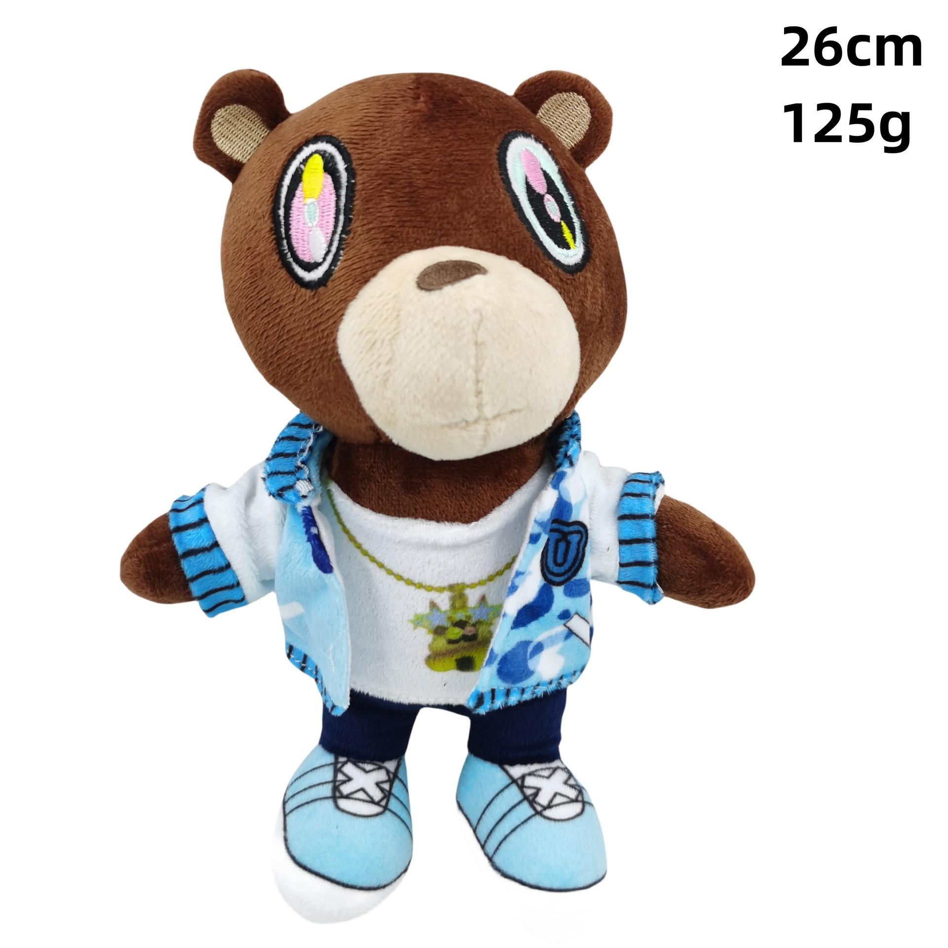 

Новая кукла Kanye Teddy Bear Teddy Bear Kanye Same Plush Toy Doll 6