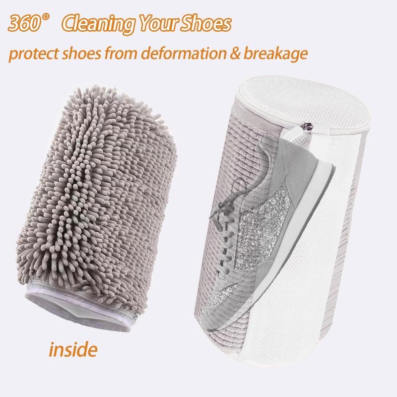 1PAIR upgraded lazy shoe washing bag, washing machine cleaning bag, convenient anti-deformation cleaning, multi-purpose sports shoes
