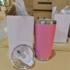 20oz Stainless Steel Vacuum Insulated Travel Mug With Push Lid Double Wall Car Cup Hot Cold Drinks