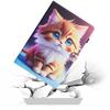 Case for Lenovo Tab M11, with flap, cat