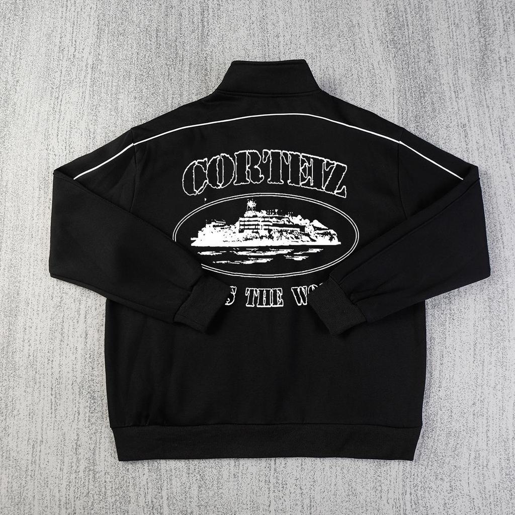 2025 Trendy Basic Stand Collar Sporty Casual Velvet-Lined Zipper Jacket