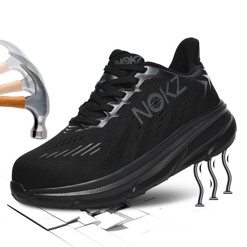 2026 Men s Lightweight Steel Toe Work Shoes: Anti-Smash, Anti-Puncture, Insulated & Breathable.