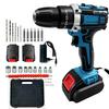 Multi-functional Brushless Electric Drill: Dual Speed, Forward/Reverse Rotation, High Power Tool