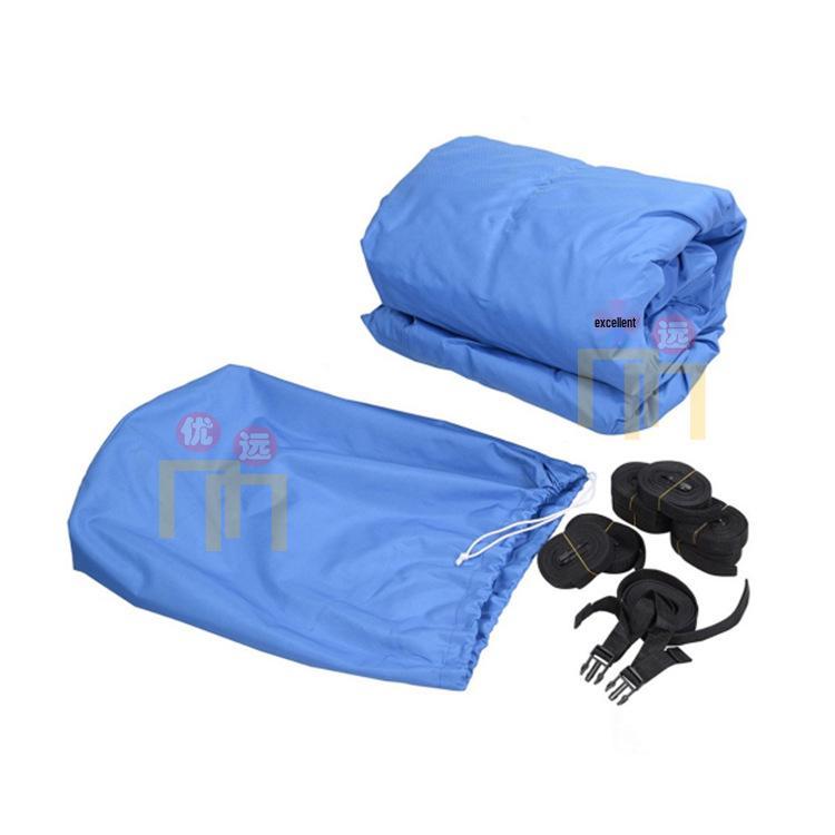 Blue V-Shaped Outdoor Yacht Cover - 210D Oxford Cloth, Waterproof, Sunproof, UV Protection