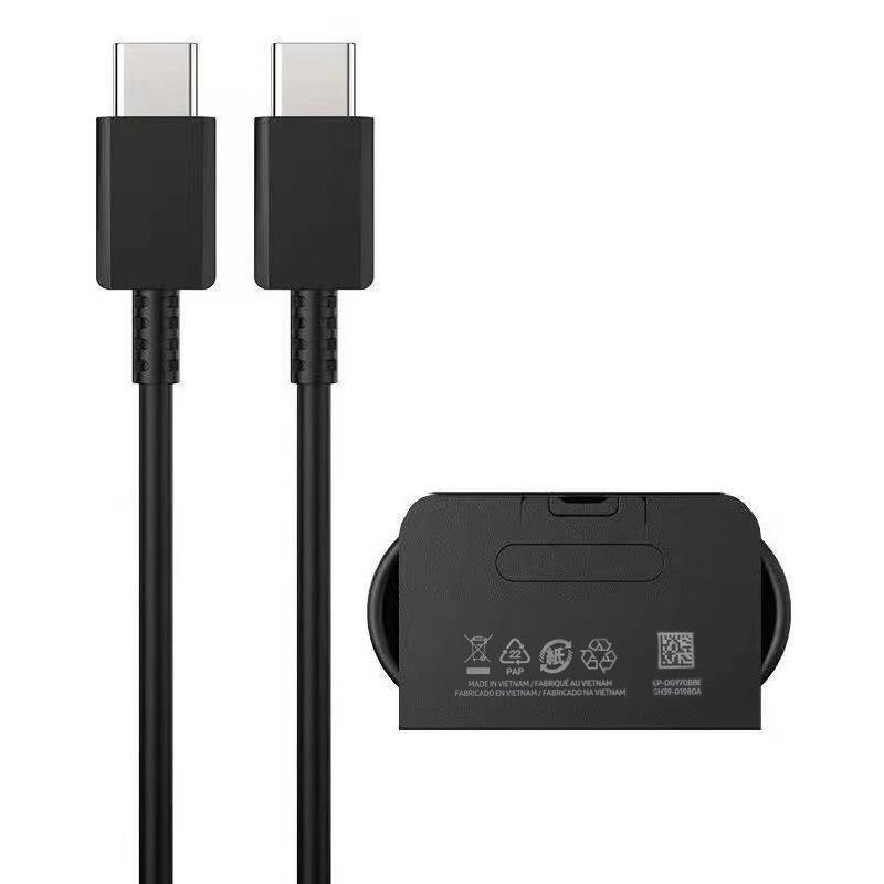 Samsung 25W Super Fast Charger with PPS Cable Set - Compatible with US, China, Europe Standards
