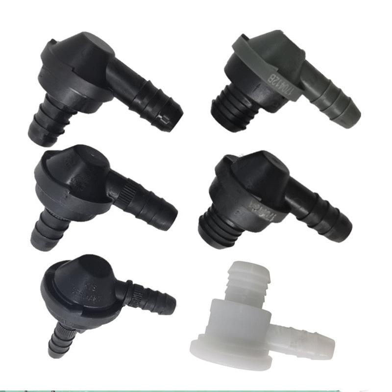 ID6 ID8 ID12 elbow 90 degree one-way valve L type non-return valve one way valve air pump vacuum check valve for car original1pc