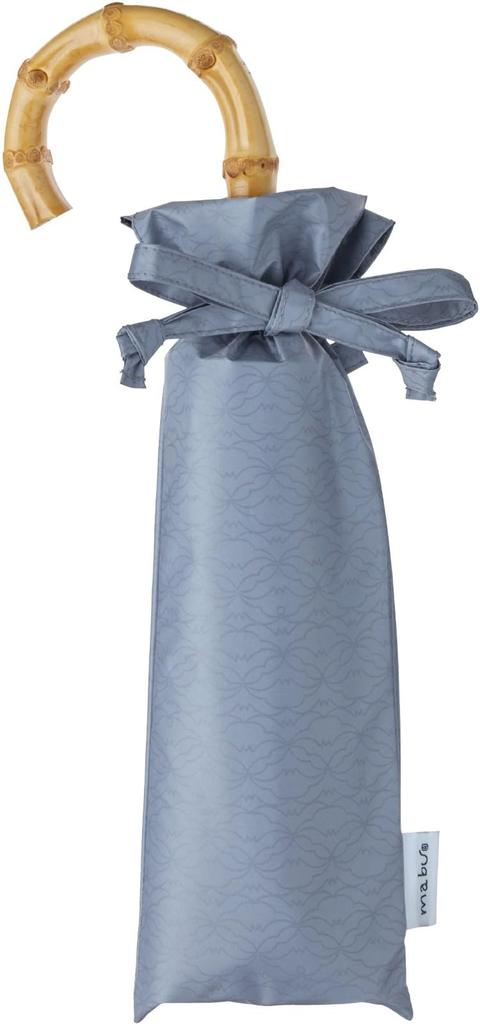 Mabu Folding Parasol for Edo Silver 7 Rain UV Large Size Women, Sunshade, Style, Gray, 50cm, Ribs, SMV-41980, Umbrella, Protection, Stylish,