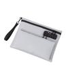 Waterproof Locking File Pouch Password Lock Passport Wallet Document Storage Bag  Business Use