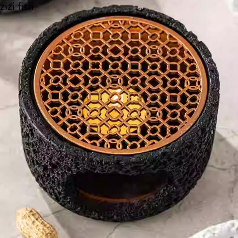 Platos para comer Horno pequeño Calentador de velas Disco aislante Vajilla especial Plato de frutas Bandeja para refrigerios Tazón de postre Horno de calentamiento