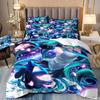 Japanese Kawaii Anime Miku Bedding Set Single Twin Full Queen King Size Bed Set Aldult Kid Bedroom 3D Print