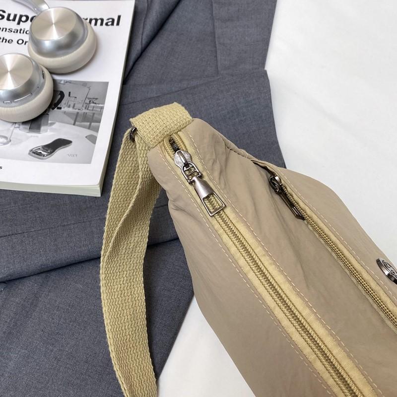 Women's Bag Women's 2025 New High-end Small Satchel Cloth Bag Travel Light Messenger Bag Commuter Shoulder Bag