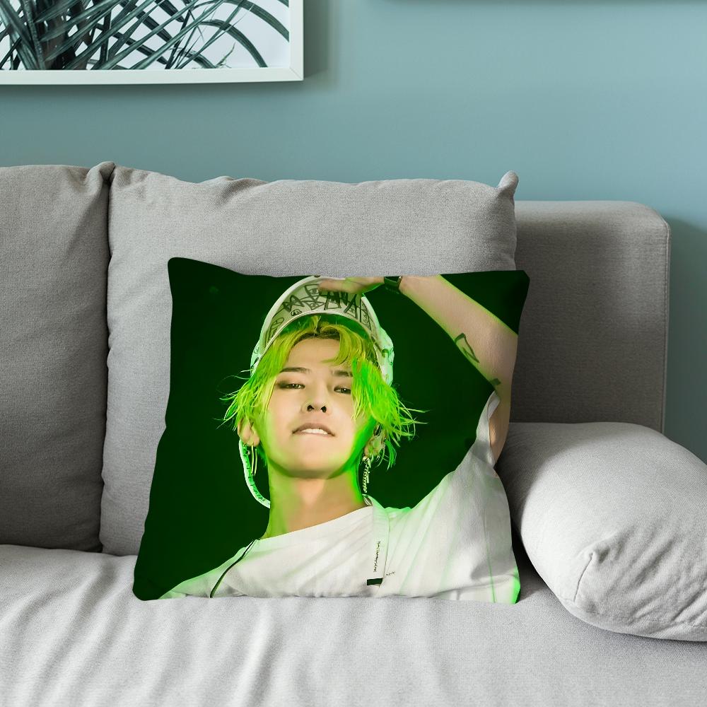 Singer GD GDragons Pillow Case Soft Cushion Cases for Farmhouse Sofa Decor Home Decorations and Protector