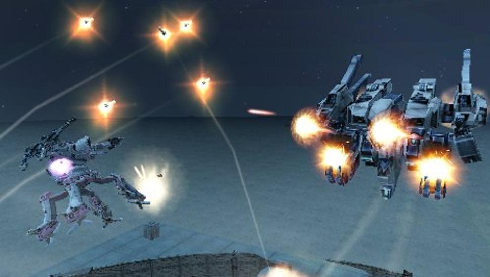 Armored Core Last Raven Portable Armored Core 5 linked campaign PSP (Includes bonus code) -