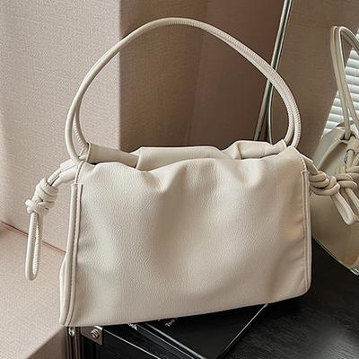 Sommer neue Nischenmode Retro plissierte Wolkentasche Schultertasche Mode Umhängetasche Handtasche Tasche für Frauen
