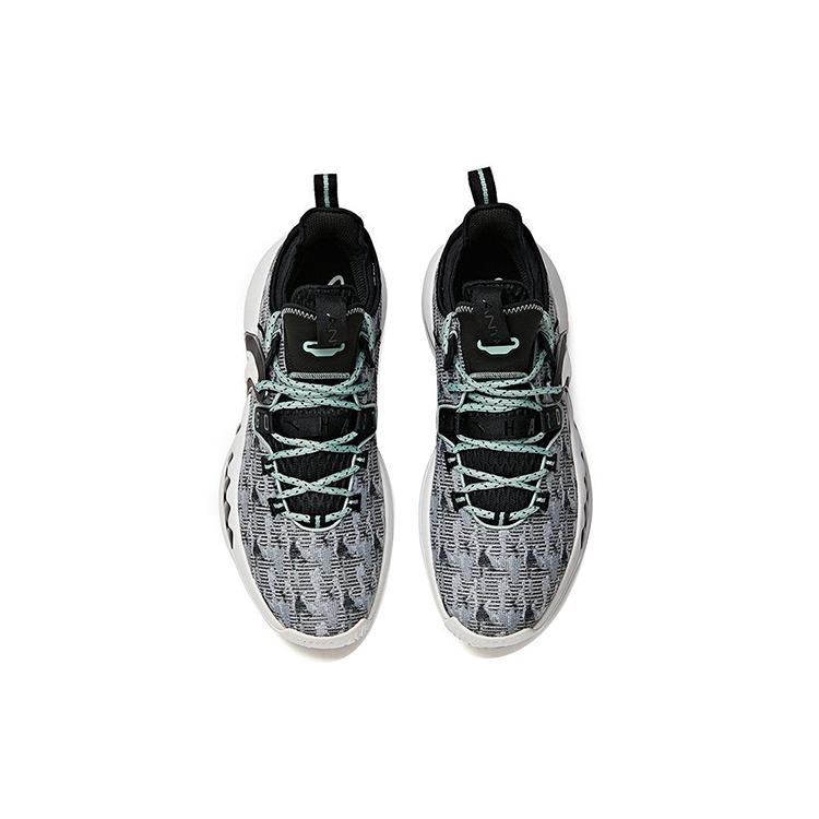 Anta Hayward GH2 'Away Low top Basketball Shoes Men's Gray Green 112121103-2