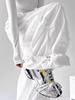 Pantaloni larghi plissettati stile coreano da donna per street dance per primavera/estate