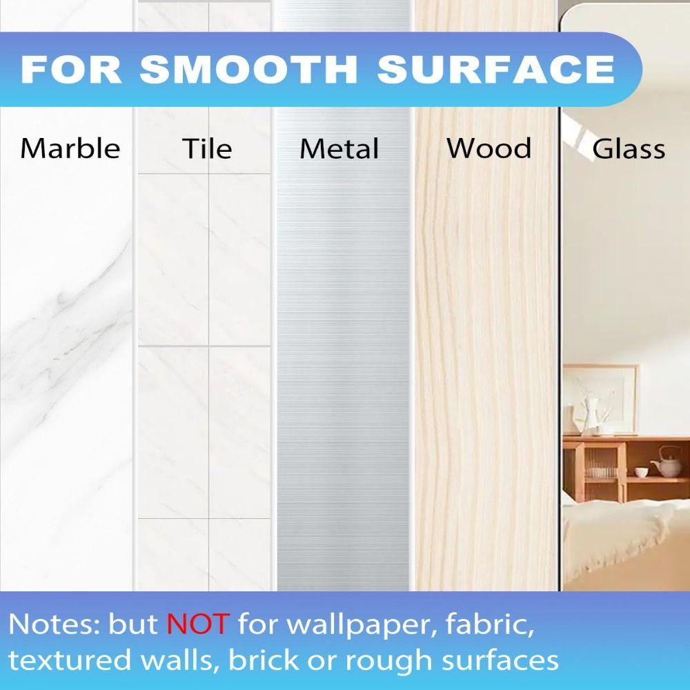 Heavy Duty Wall-Mounted Towel Hooks Waterproof Stainless Steel Sticky Holder Self-Adhesive No Trace Closet Stick Bathroom