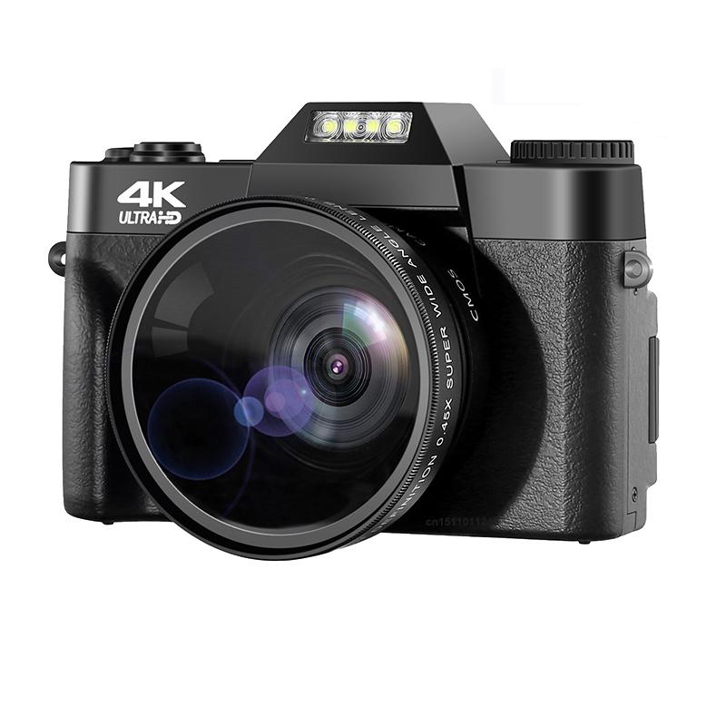 

Цифровая камера 48MP 4K камера для видеоблогов для YouTube 60FPS автофокус 16X зум видеокамера новая записывающая камера