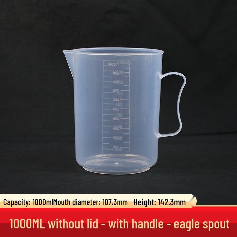 Graduated Plastic Measuring Beaker Set: 20ml to 3000ml