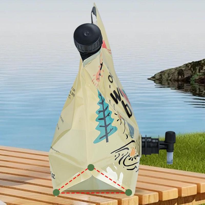 8L Draagbare Camping Bierzak Opvouwbare Drinkwateremmer Grote Capaciteit Watercontainer Buitenreizen Lichtgewicht Waterzak