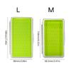 Waterproof Single Side Plastic Fly Box Silicone Pad Insert Fly Storage Fishing Tackle Box Clear Lid Fly Box Container