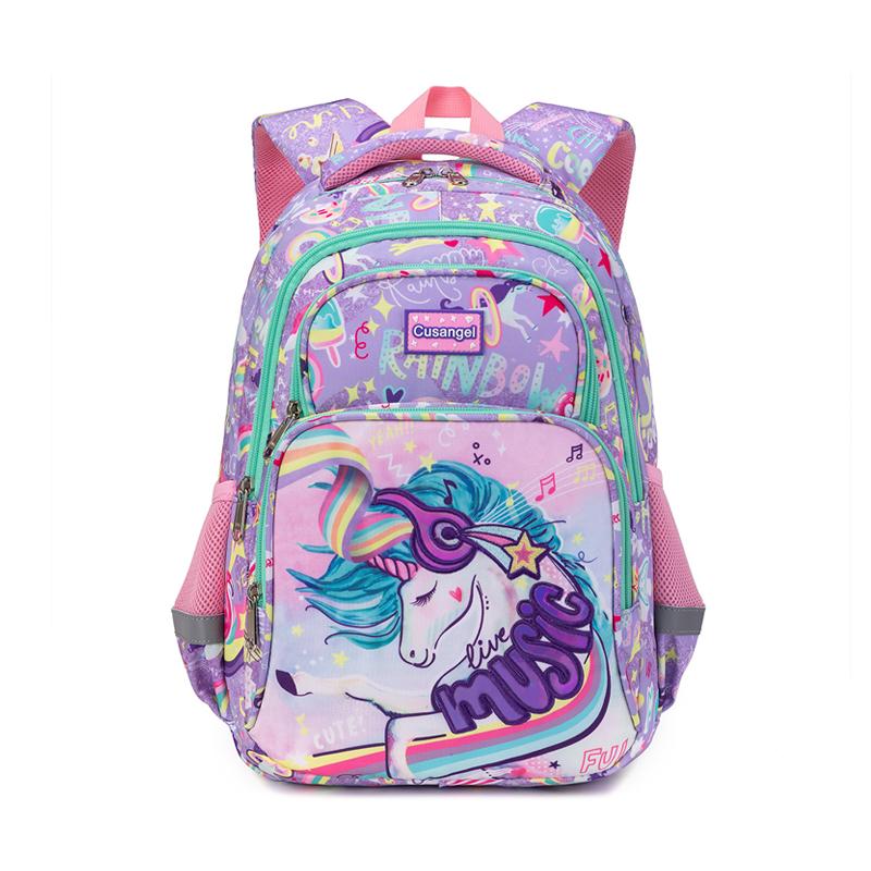 Sacs d'école Sacs à dos scolaires pour enfants Pour adolescentes Filles Garçons Sac à dos Dessin animé Dinosaure Anime