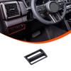Carbon Fiber Headlight Button Switch Cover Trim For Mitsubishi Triton L200 23-24